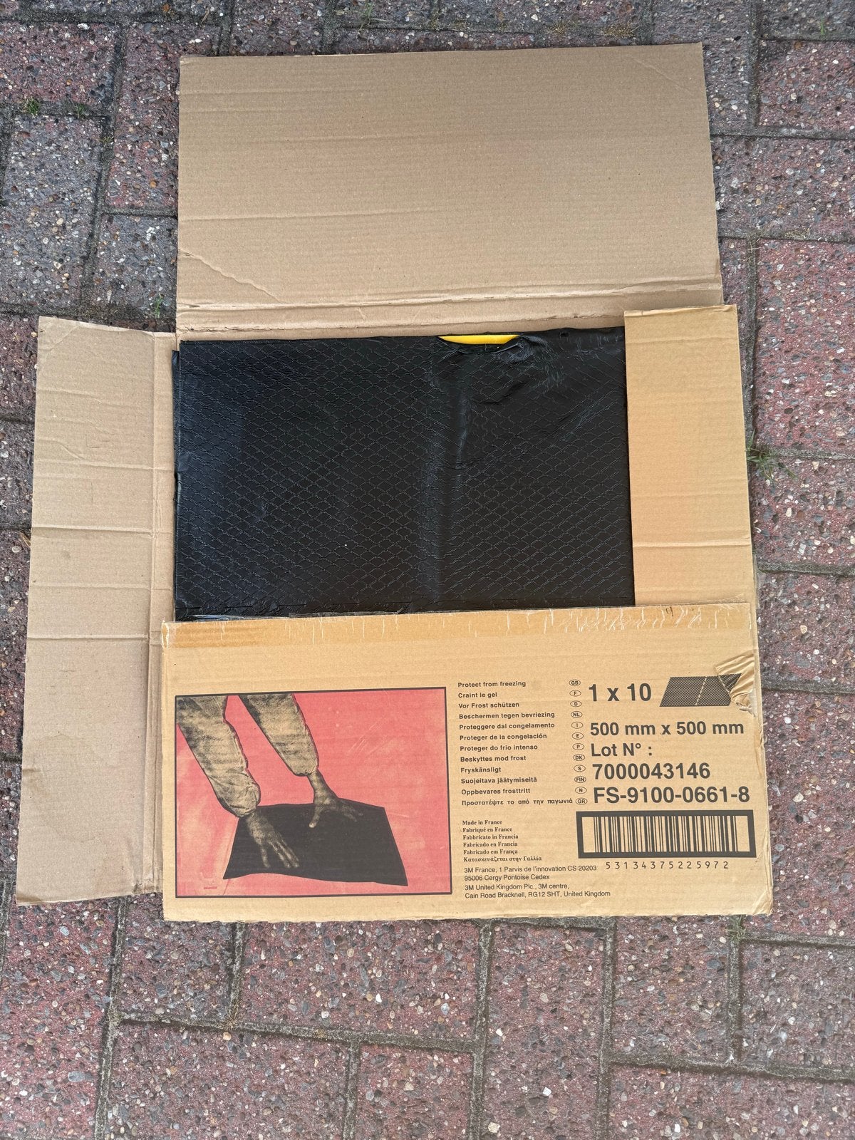3 ontdreuningsplaten, Ophalen