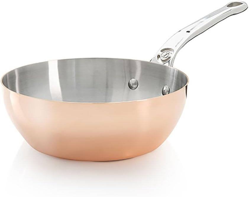 Nieuw | De Buyer Inocuivre Conische Sauteerpan koper Ø 20 cm, De Buyer, Nieuw, Ophalen of Verzenden, Sauteerpan