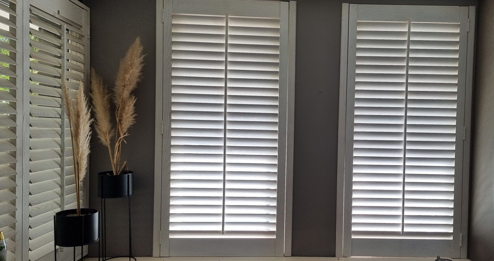 Houten shutters, Ophalen