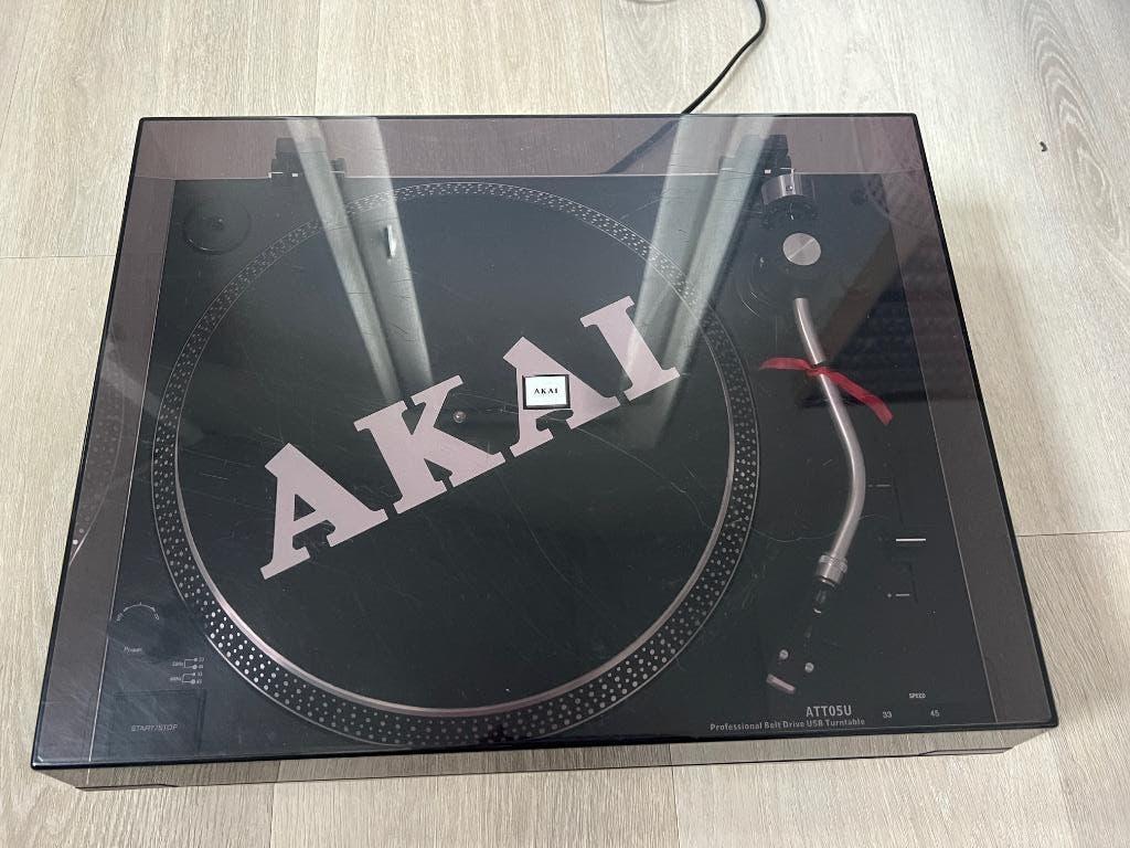platenspeler AKAI ATT05U, Audio, Tv en Foto, Platenspelers, Ophalen, Gebruikt, Platenspeler, Akai