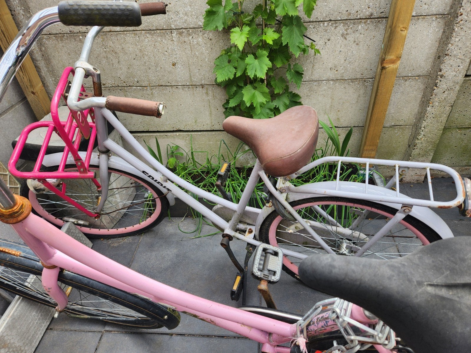 2 kinder fiets 24 inch Spirit en BSP retrofiets 26 inch, Ophalen, Spirit, BSP retro, Gebruikt, Terugtraprem