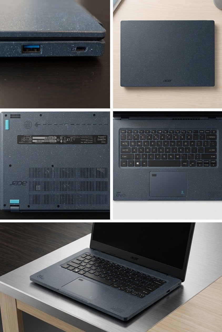 Acer Aspire Vero AV14-51 - Zo goed als nieuw, Computers en Software, Met videokaart, Qwerty, 14 inch, Ophalen of Verzenden