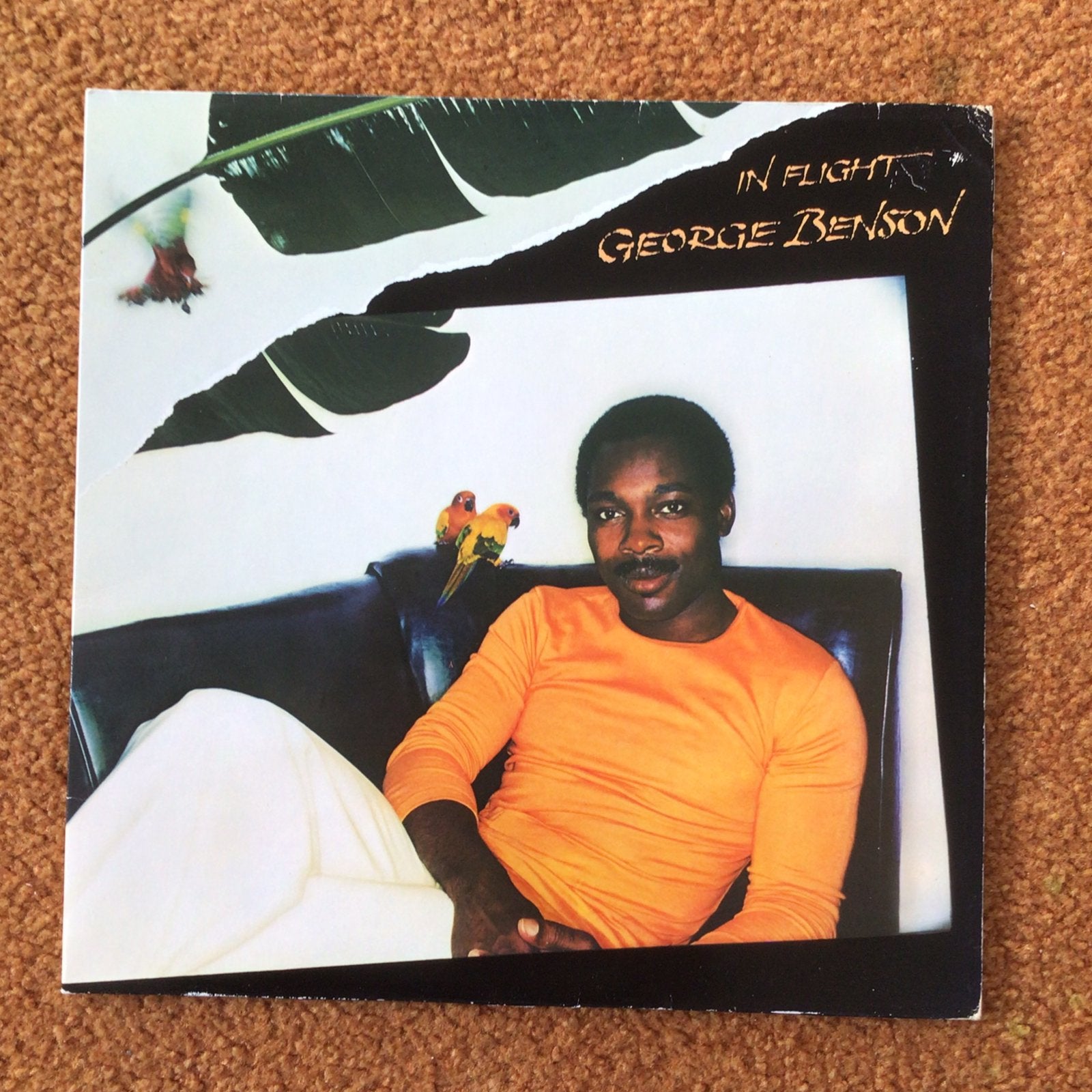 Lp - George Benson -in flight, Ophalen of Verzenden, Zo goed als nieuw, LP