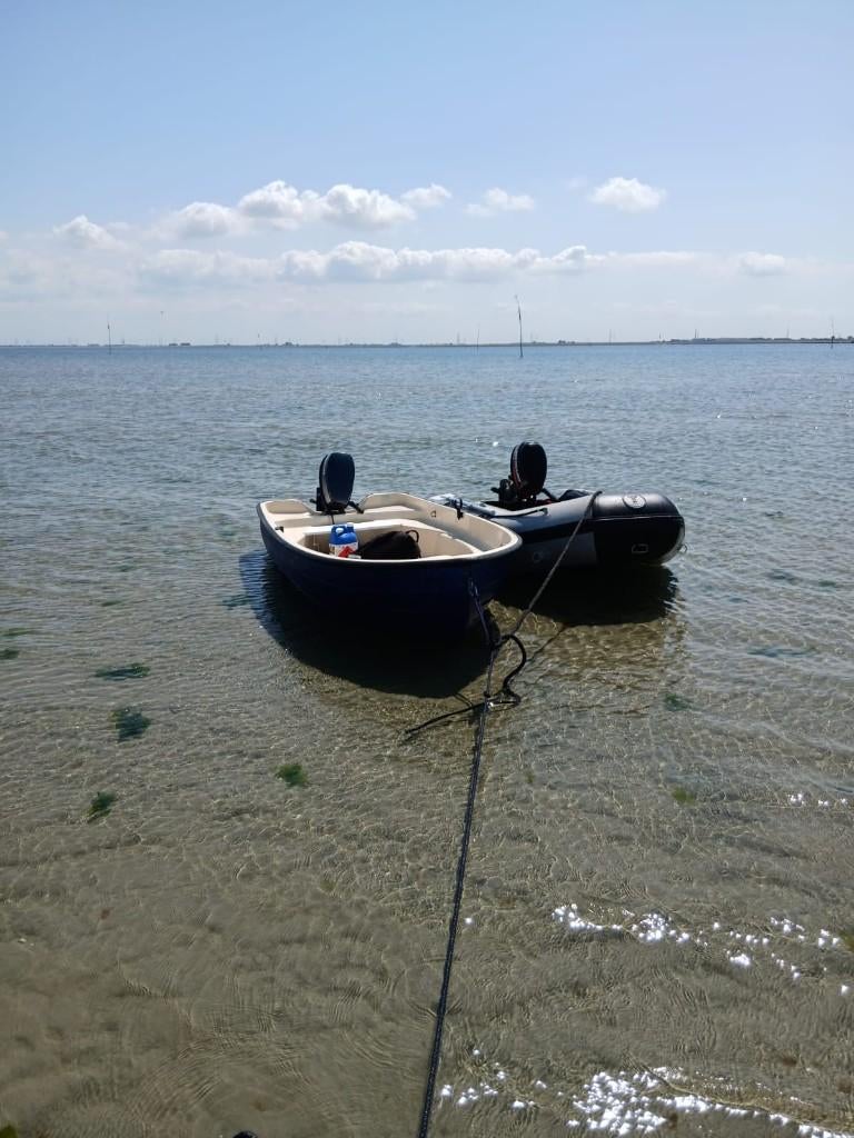 Mooie Verano 320 boot met Yamaha 4pk 2-takt buitenboordmotor, Watersport en Boten, Overige merken, Gebruikt, Buitenboordmotor