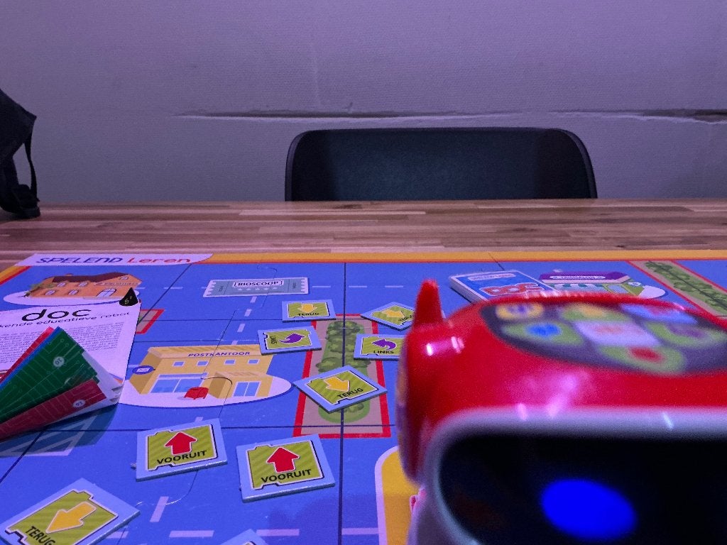 robot, Kinderen en Baby's, Speelgoed | Kinderpuzzels, Zo goed als nieuw, 6 maanden tot 2 jaar, Minder dan 10 stukjes, Ophalen