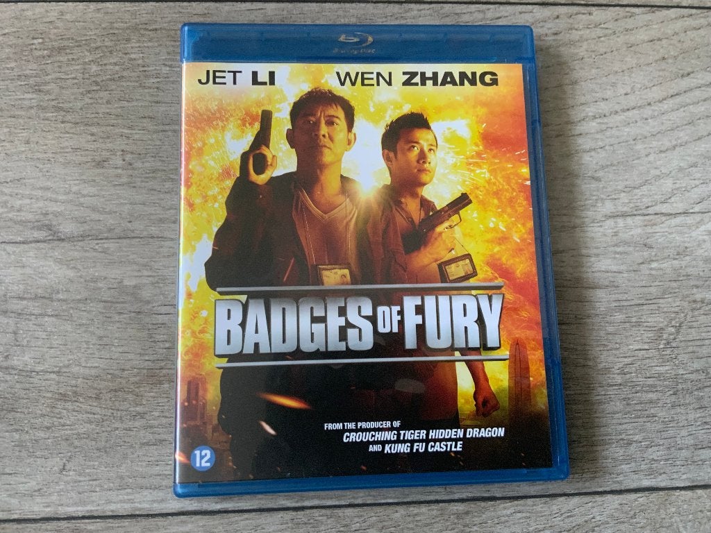 DVD - Badges of Fury Blu-Ray + Blu Ray Bluray Jet Li, Ophalen of Verzenden, Zo goed als nieuw, Actie