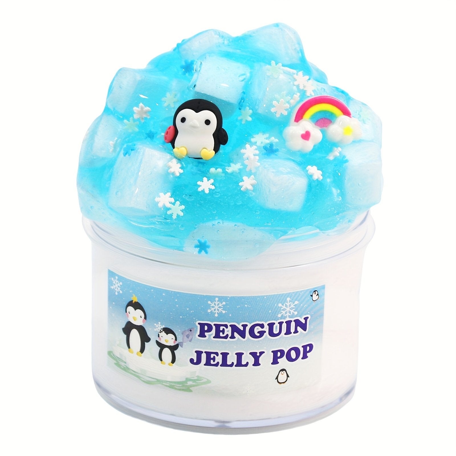 Penguin Jelly Pop Slime - 200ml, Ophalen of Verzenden, Nieuw, Jongen of Meisje