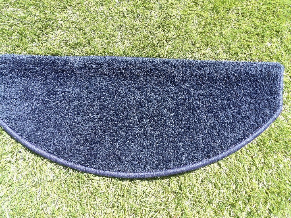 15 trapmatten donkerblauw   NIEUW, 50 tot 100 cm, Blauw, Nieuw, Rechthoekig