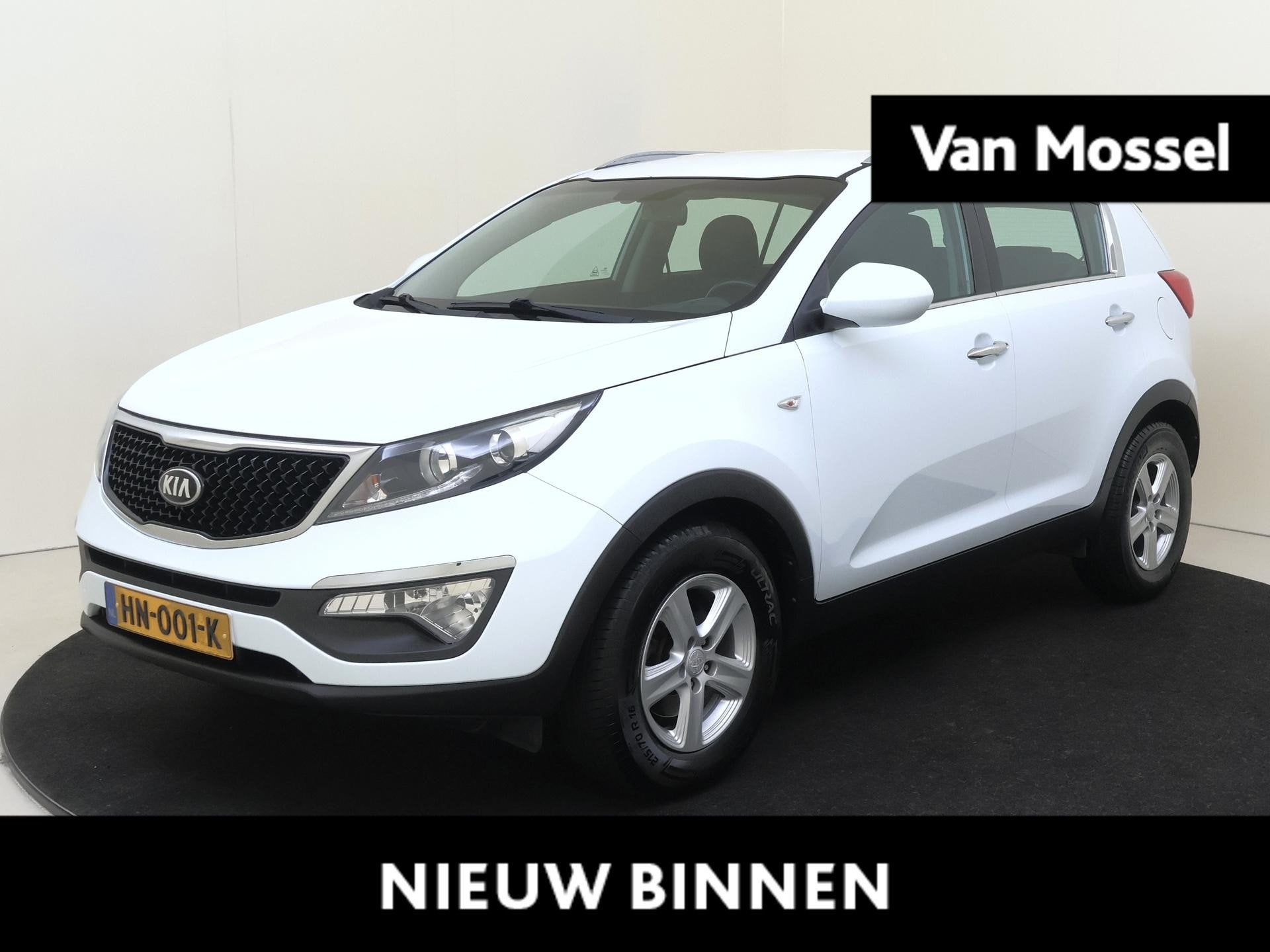 Kia Sportage 1.6 GDI X-treme ComfortLine | Navigatie | Parke, Auto's, Kia, Voorwielaandrijving, 4 cilinders, Wit, Origineel Nederlands