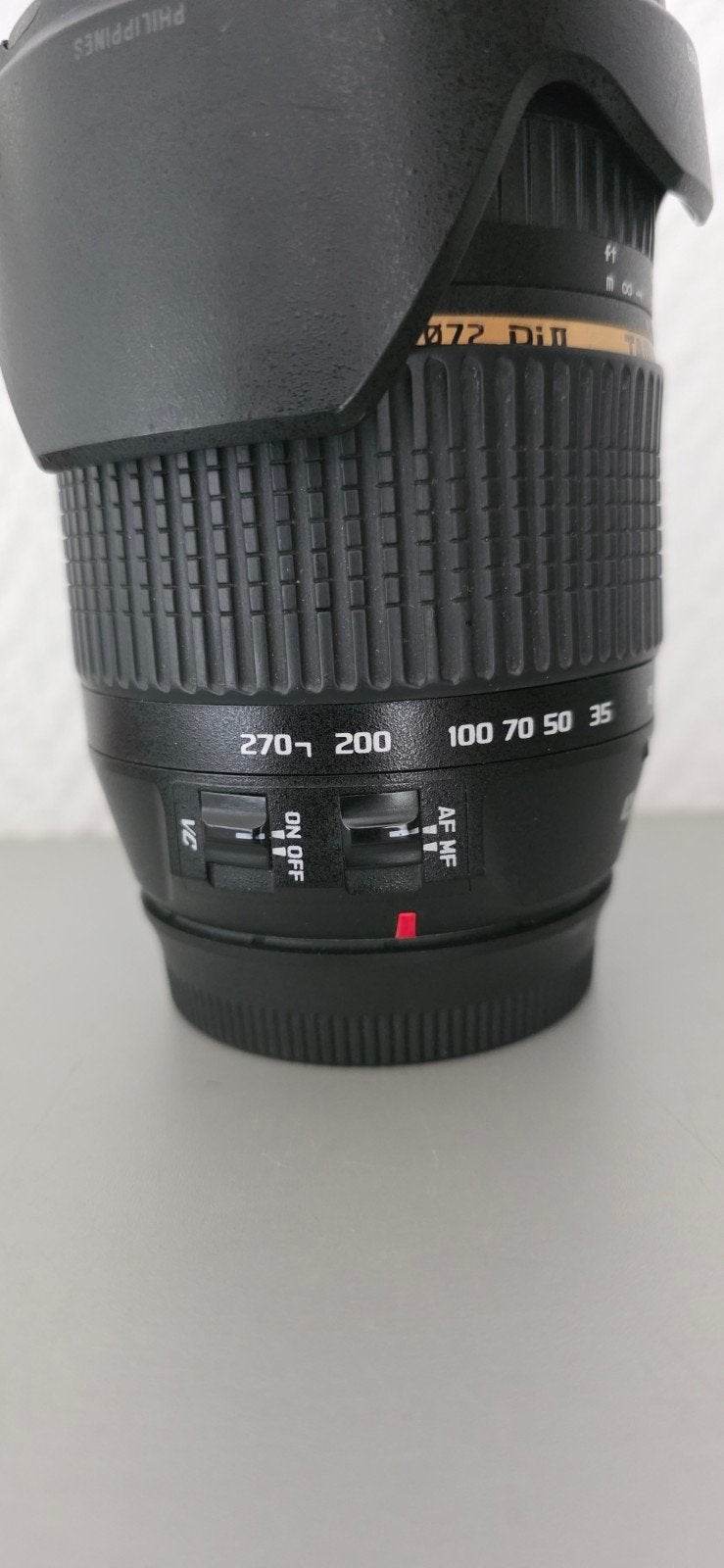 Tamron 18-270mm f/3.5-6.3 Di II VC PZD lens, Gebruikt, Autofocus, Overige vattingen, Tamron