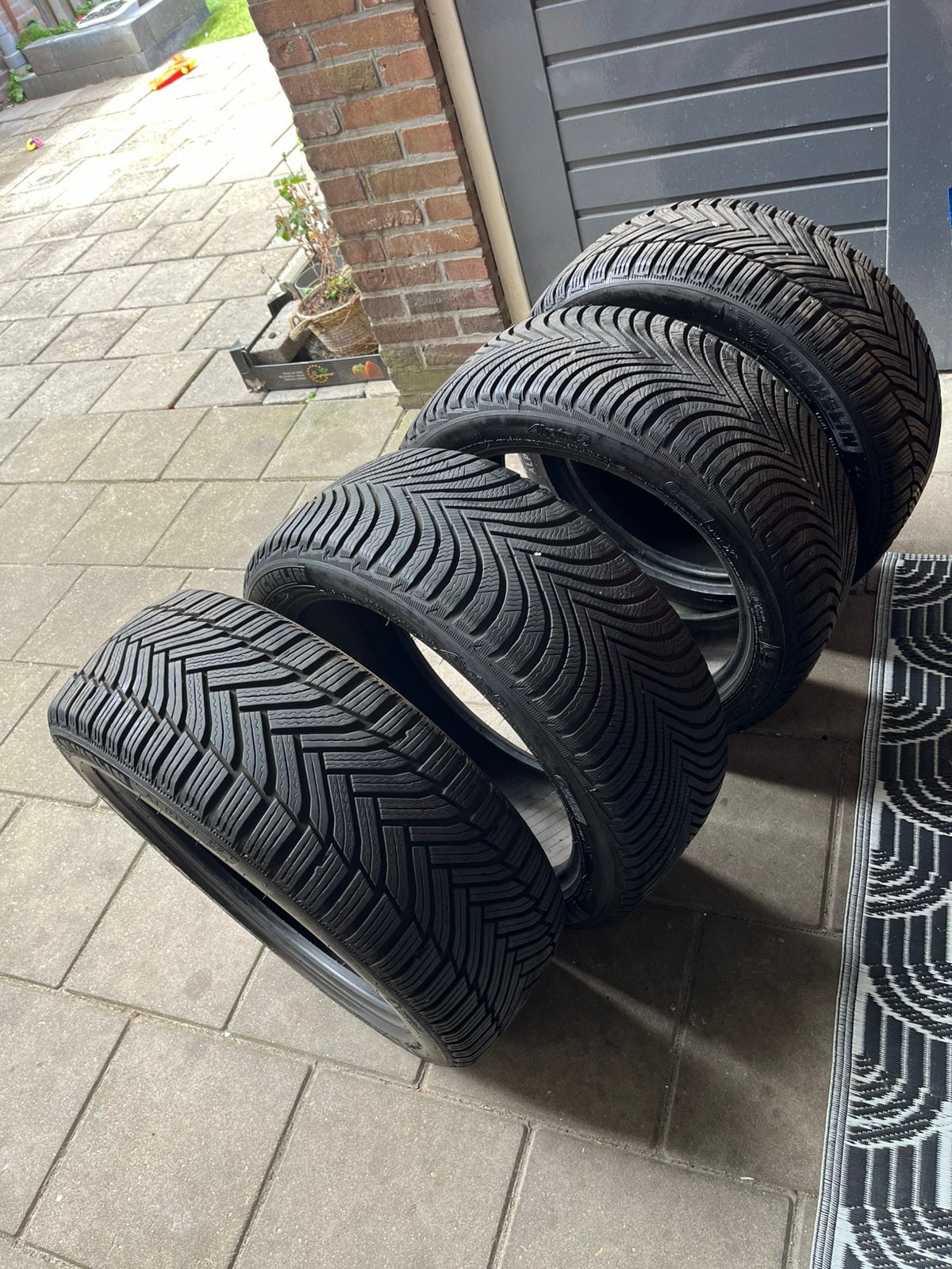 Michelin 4x autobanden 225/45R 17 als nieuw TE KOOP!, Auto-onderdelen, Banden en Velgen, Ophalen, Nieuw, 17 inch, Winterbanden