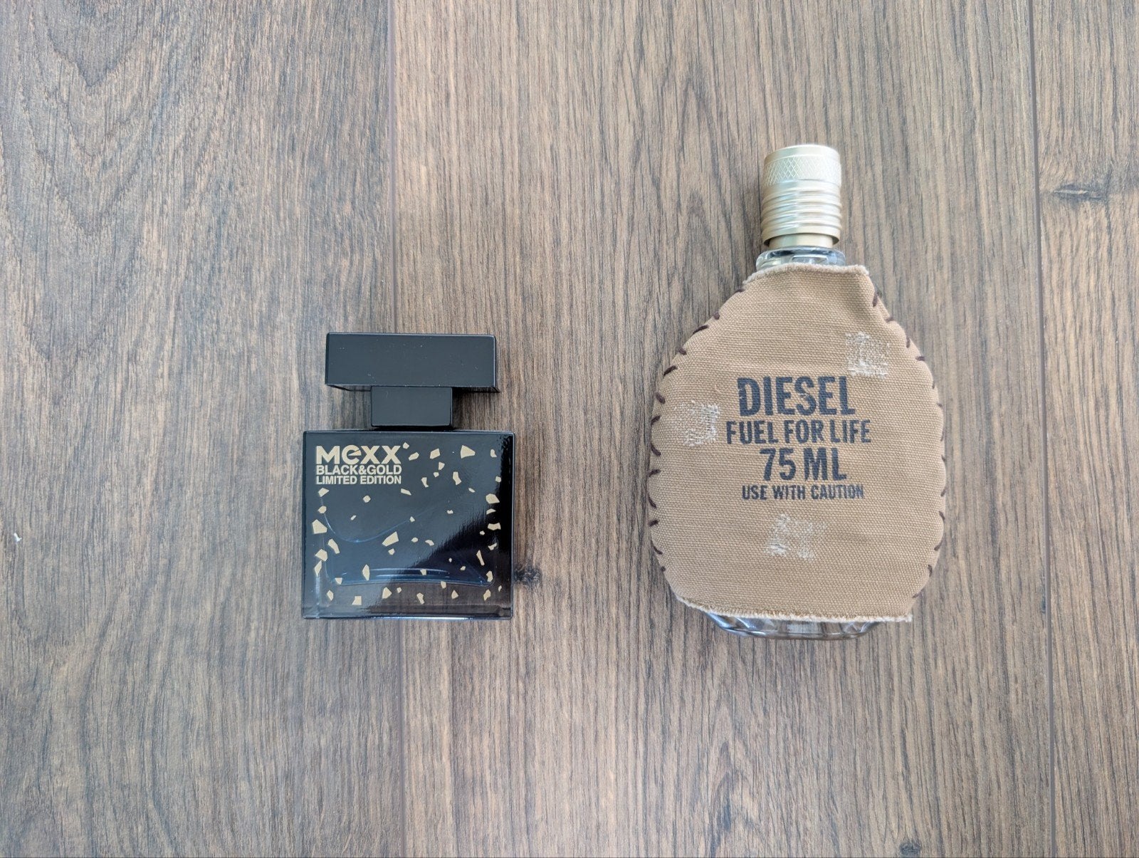 Diesel Fuel for Life 75ml + Mexx Black & Gold 30ml | Herenpa, Ophalen of Verzenden, Zo goed als nieuw