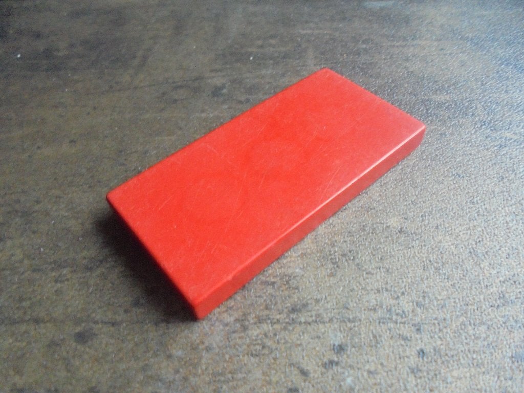 Lego Duplo Tile 2x4x0,33 (zie foto's), Kinderen en Baby's, Speelgoed | Duplo en Lego, Ophalen of Verzenden, Gebruikt, Losse stenen