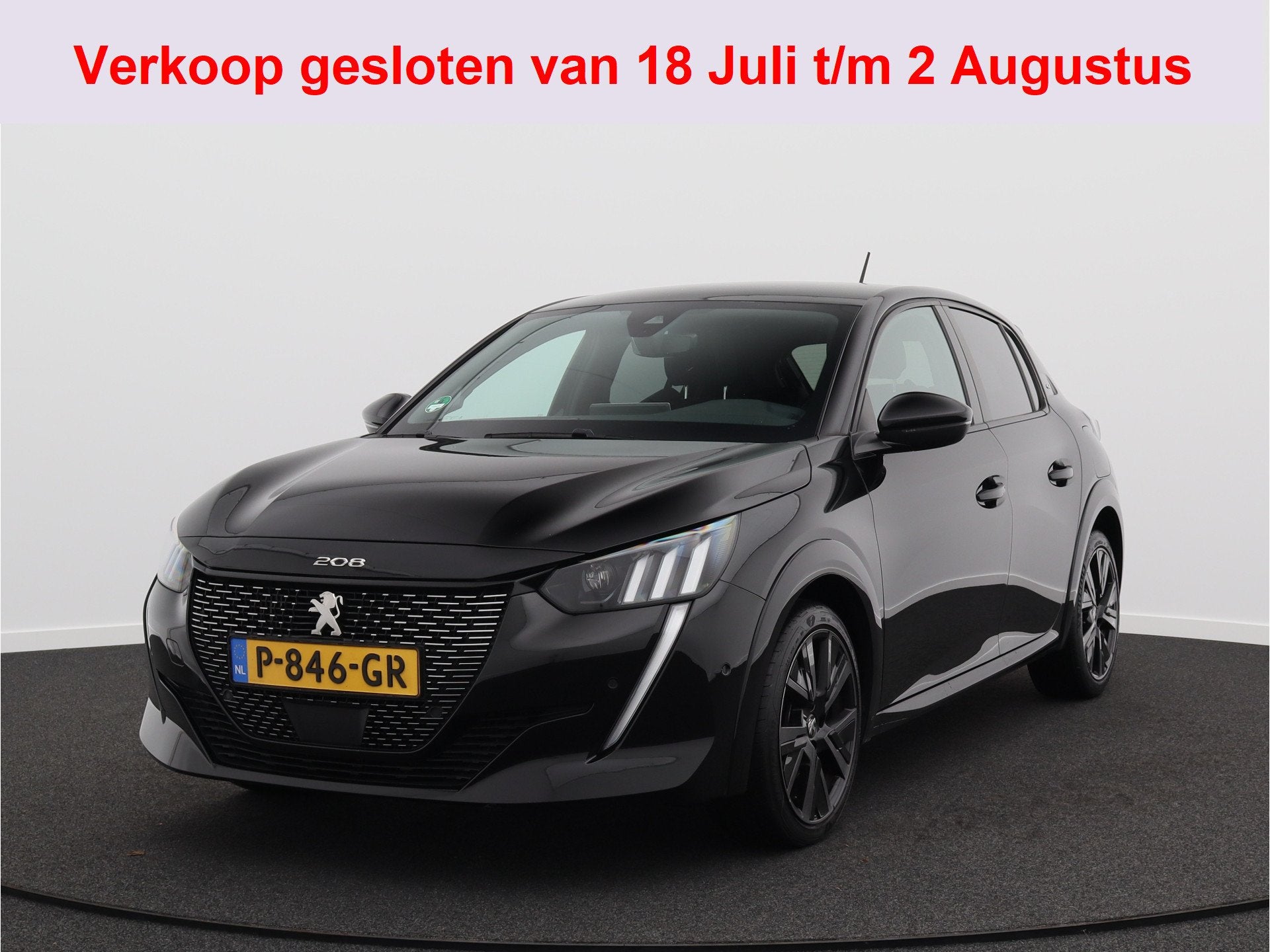 Peugeot 208 1.2 PureTech GT Pack/ lage km/ automaat!, Auto's, Peugeot, 101 pk, Gebruikt, Leder en Stof, Origineel Nederlands