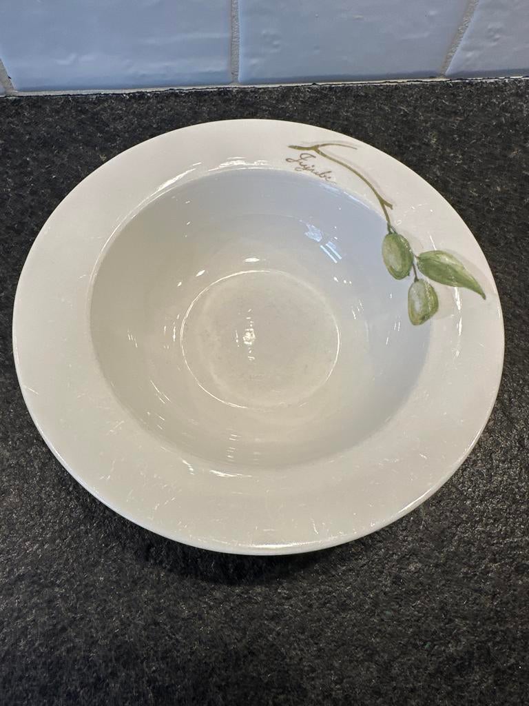 2x Royal Fine China Fresh Fruit schaaltjes porselein, Ophalen, Zo goed als nieuw, Porselein, Schaal of Schalen