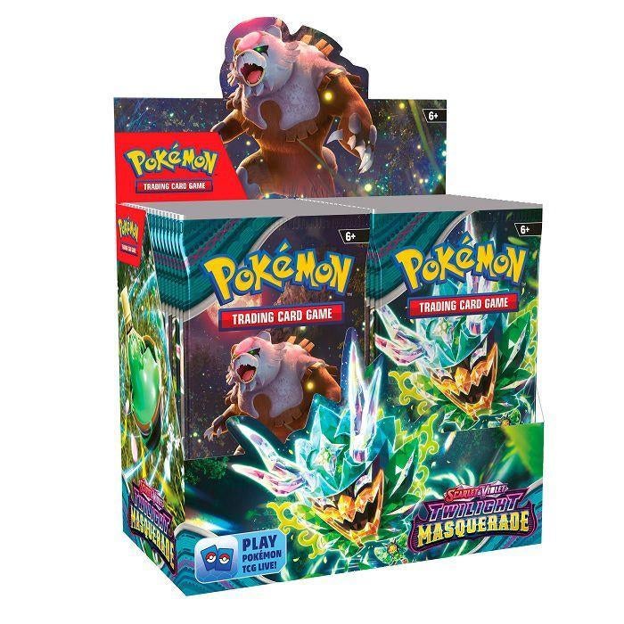 Pokémon Twilight Masquerade Booster Box 36 Packs, Ophalen of Verzenden, Nieuw, Boosterbox, Foil