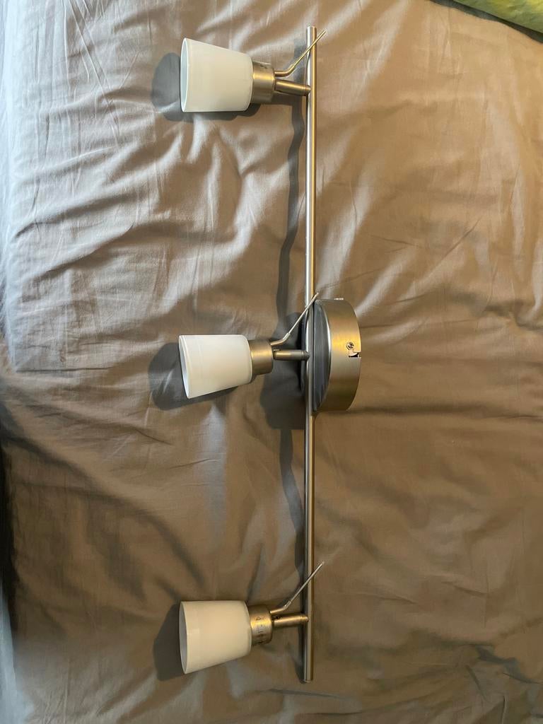 IKEA T1108 Basisk Plafondlamp met 3 Spots, Huis en Inrichting, Ophalen of Verzenden, Gebruikt
