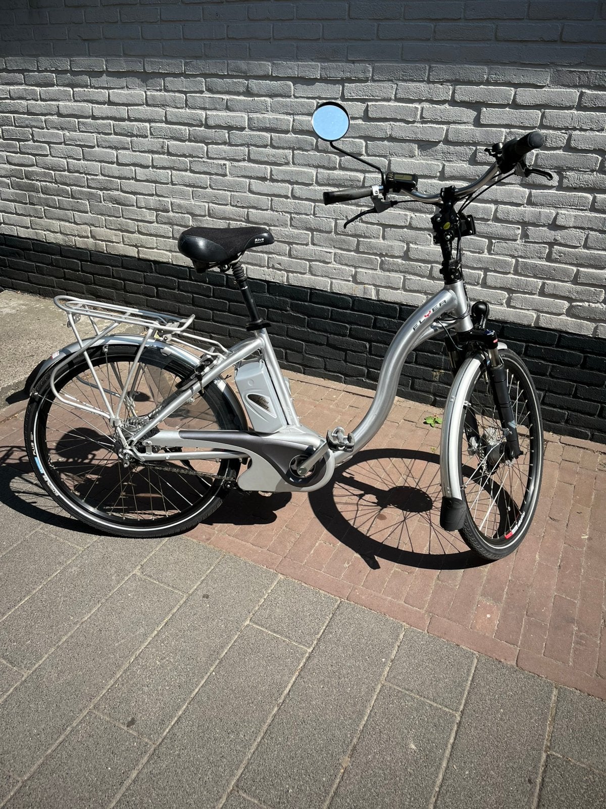 Flyer elektrische fiets met lage lnstap, Ophalen of Verzenden, Zo goed als nieuw, 20 inch of meer