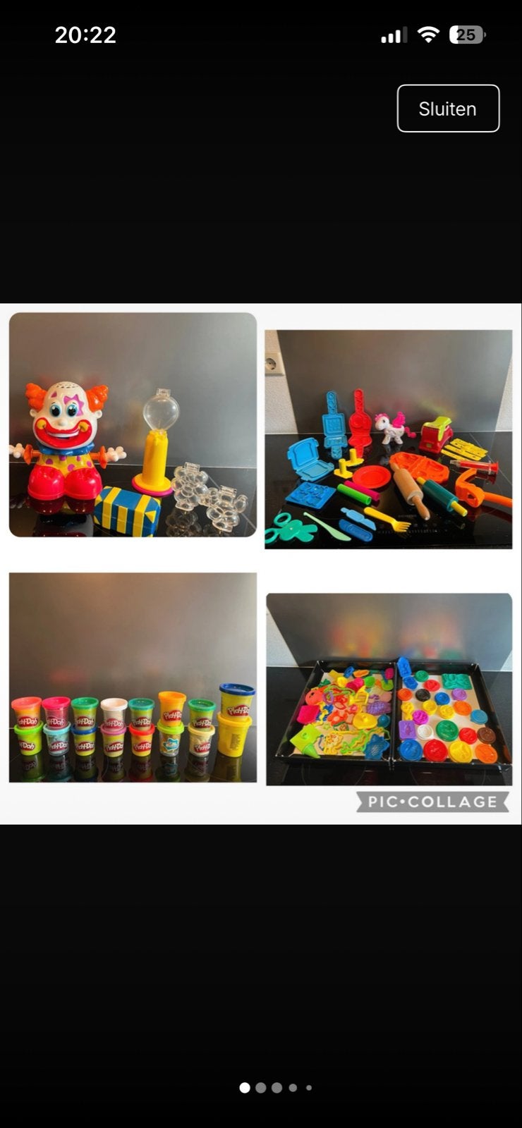 Grote partij Play-Doh klei en toebehoren - Leuke Sint tip!, Ophalen of Verzenden, Zo goed als nieuw