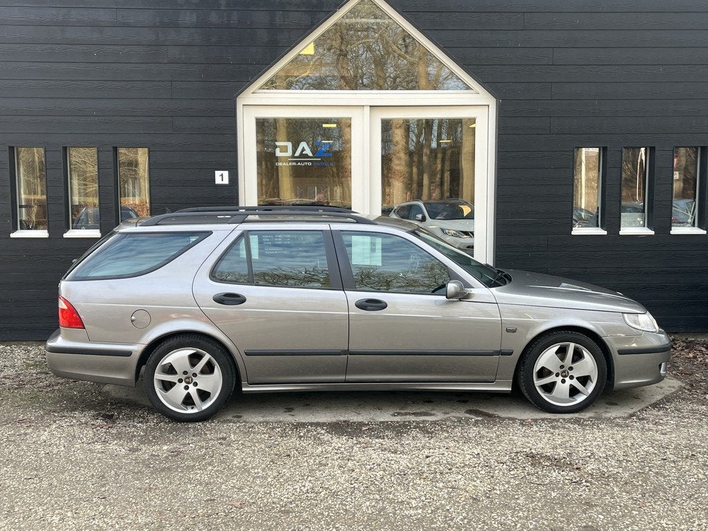 Saab 9-5 Estate 2.0t Vector Ecc/Audio/Pdc/Lm/Youngtimer!, Auto's, Saab, Voorwielaandrijving, Zwart, 4 cilinders, 150 pk