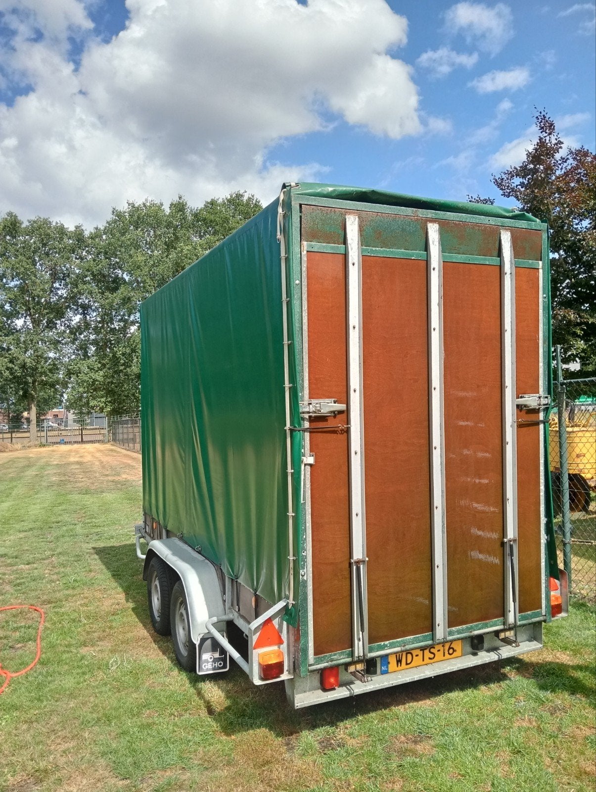 Huif aanhanger merk GEHO, Auto diversen, Aanhangers en Bagagewagens, Ophalen