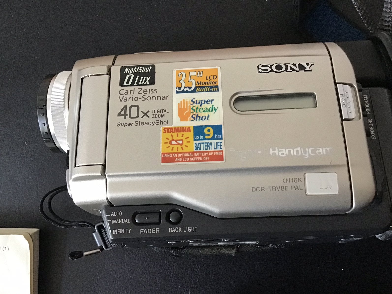 SONY video camera, Ophalen, Mini dv, Gebruikt, Sony