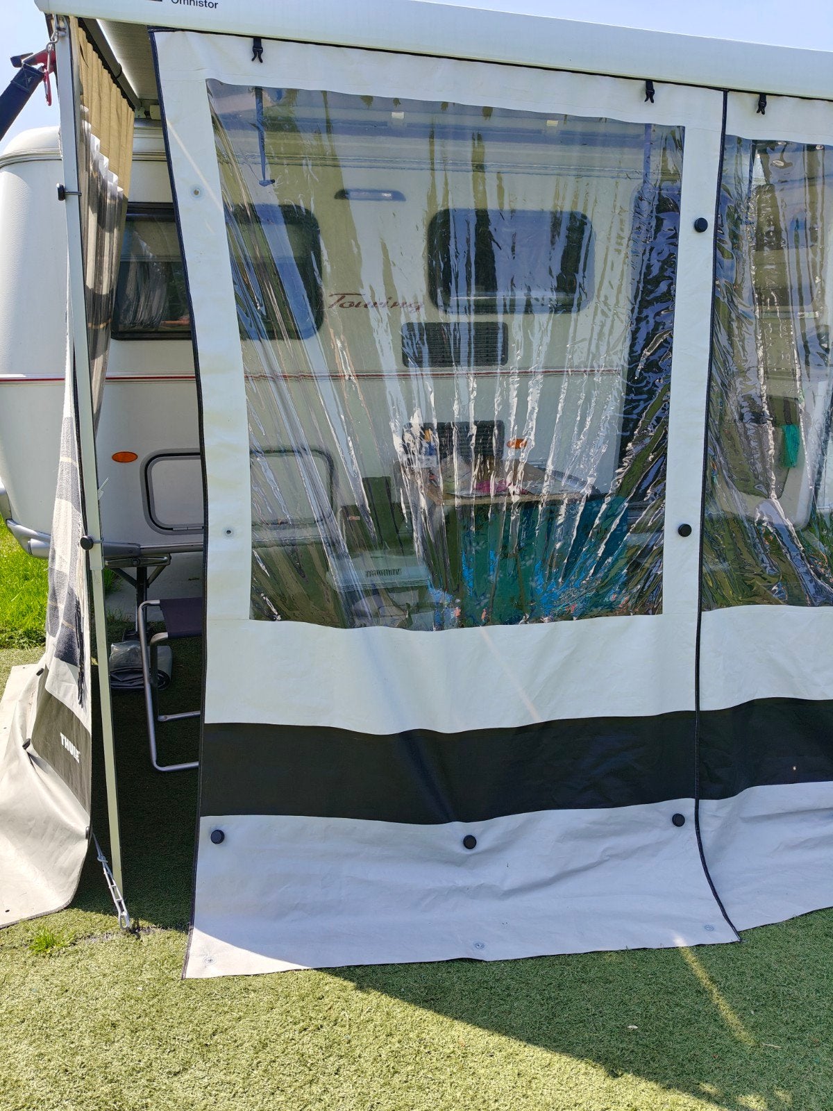 Thule omnistore voorwand 210x127 cm, Caravans en Kamperen, Caravan accessoires, Ophalen of Verzenden, Zo goed als nieuw
