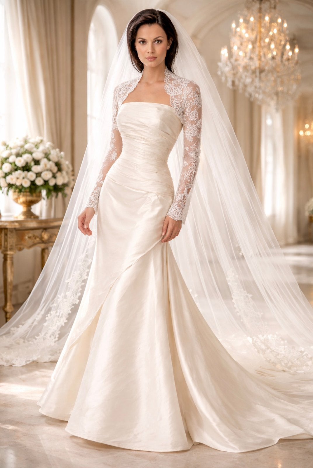Trouwjurk Pronovias maat 36, Ophalen of Verzenden, Zo goed als nieuw, Overige kleuren, Trouwjurk