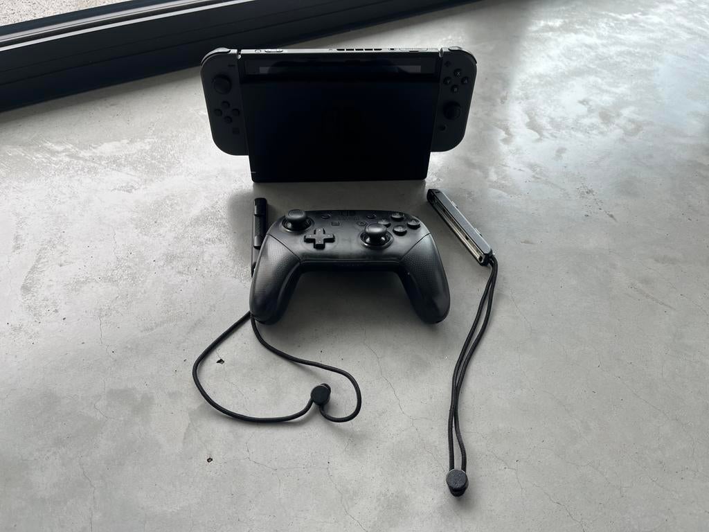 Nintendo switch grijs, Ophalen of Verzenden, Zo goed als nieuw, Met 1 controller, Switch Original