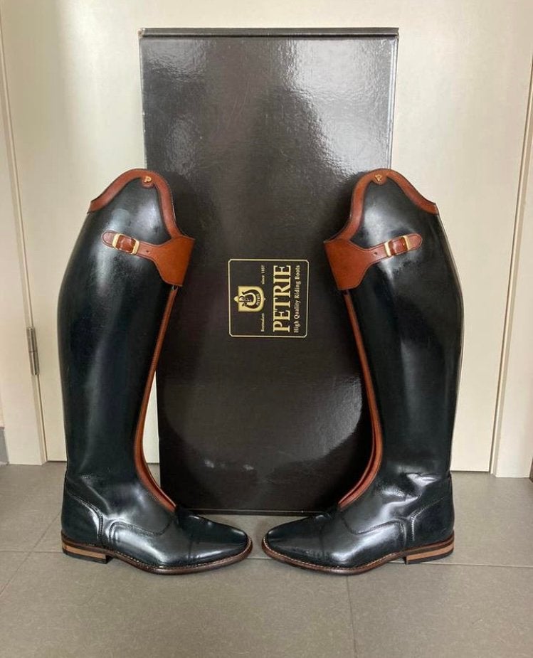 Nieuwe Petrie Rijlaarzen voetmaat 39,5, Dieren en Toebehoren, Paardrijkleding, Ophalen of Verzenden, Zo goed als nieuw, Dressuur