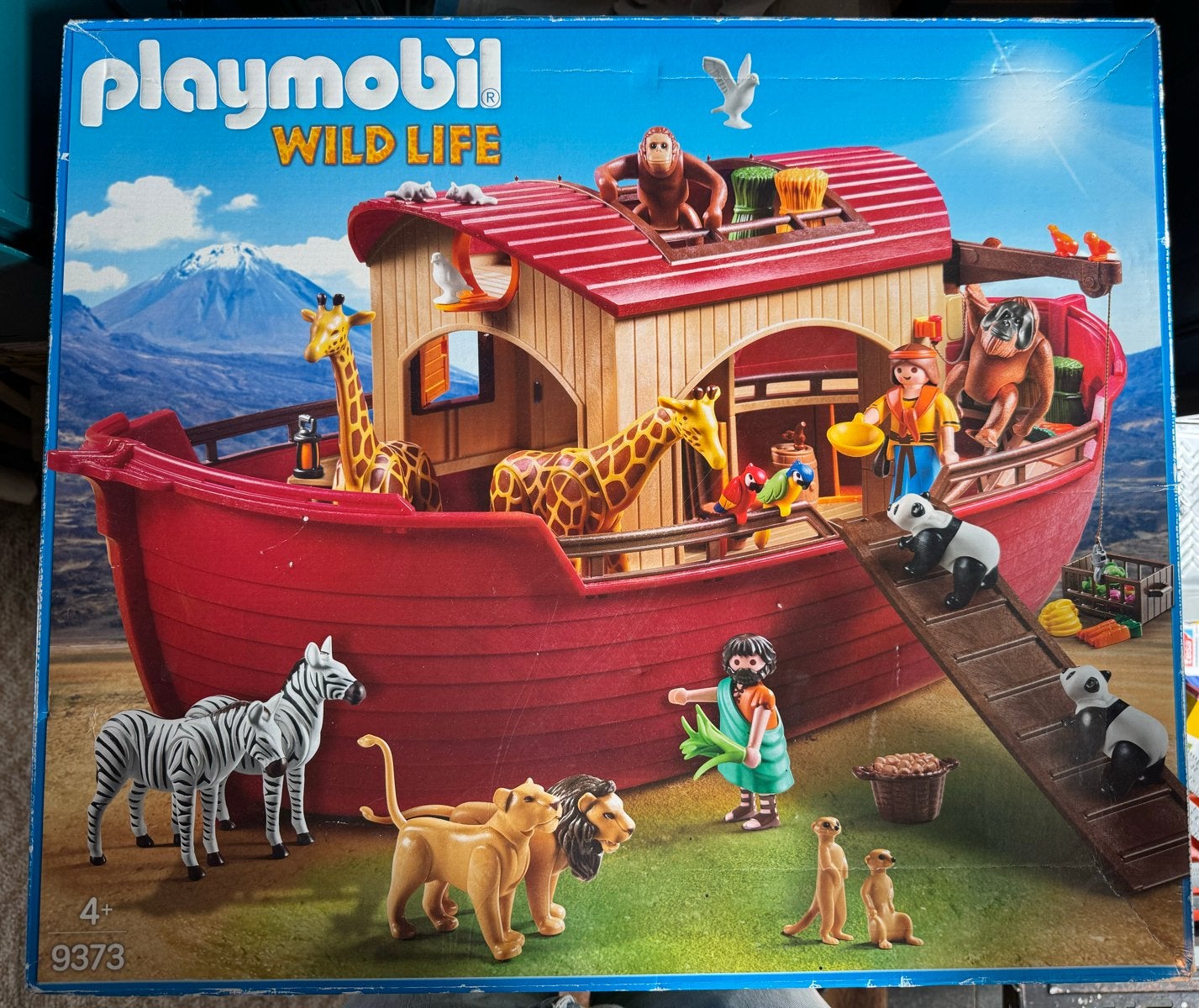 Playmobil Wilde Dieren Ark van Noach 9373, Kinderen en Baby's, Speelgoed | Playmobil, Zo goed als nieuw, Complete set, Ophalen