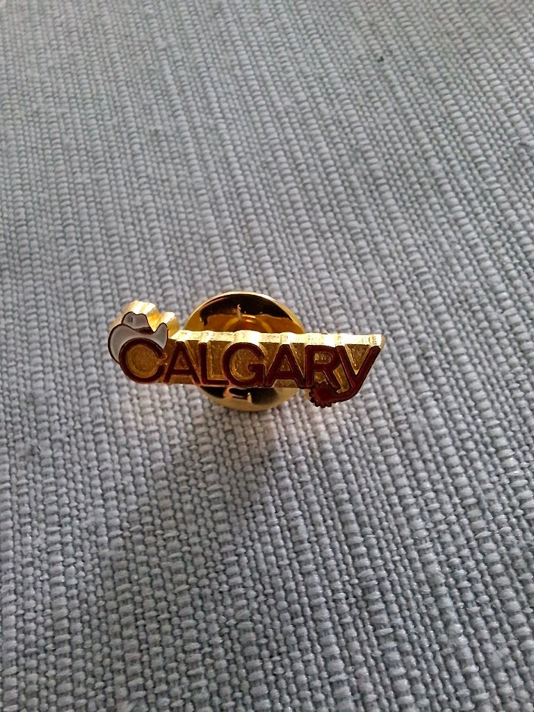 Pin Calgary 3x, Ophalen of Verzenden, Nieuw, Stad of Land, Speldje of Pin