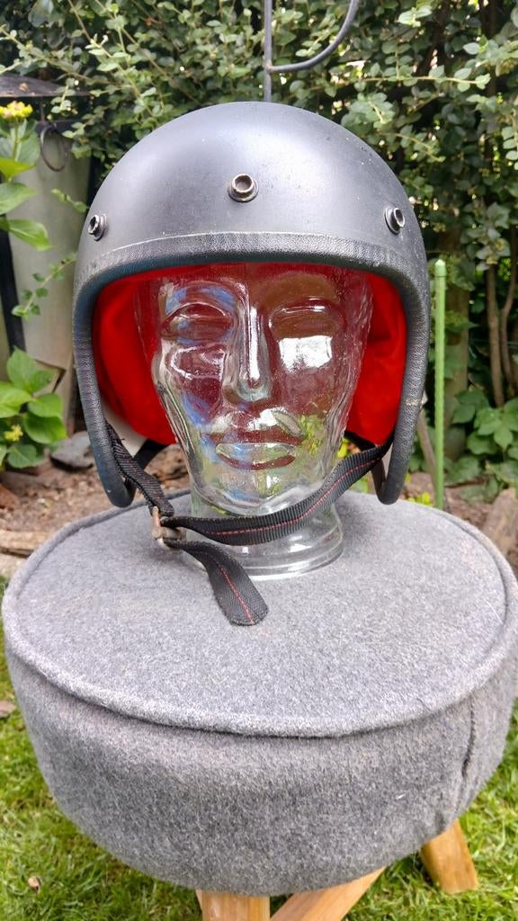 Brommerhelm zwart, Fietsen en Brommers, Ophalen of Verzenden