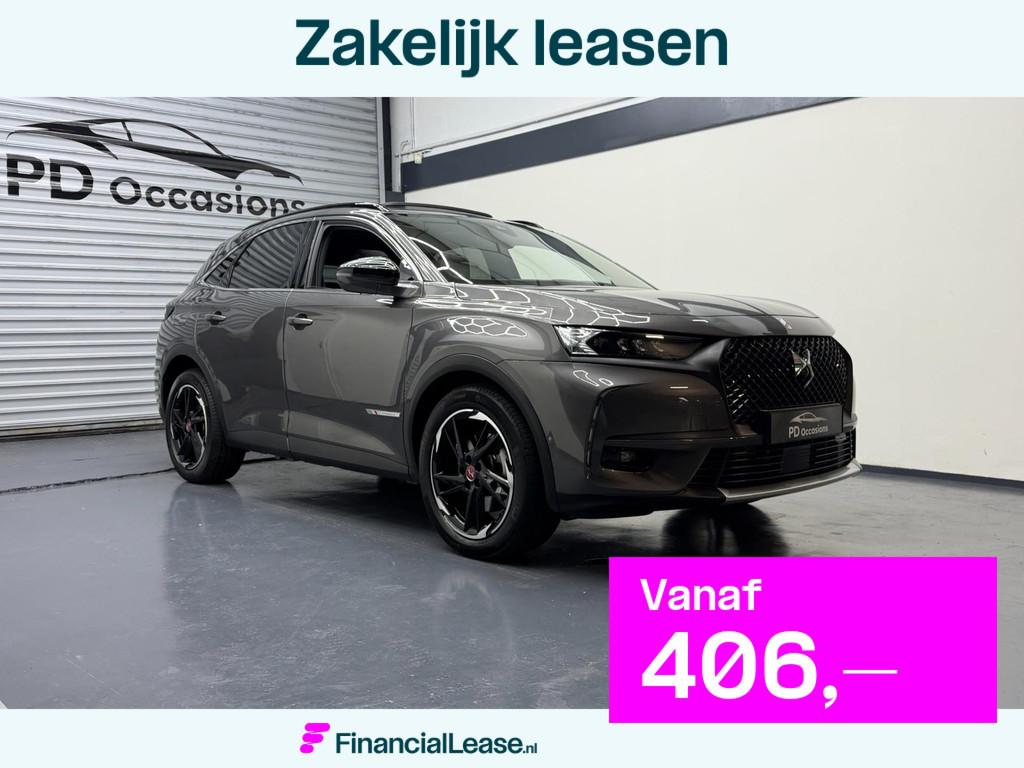 DS 7 E-Tense Crossback 225PK Performance Line+ - Bom Vol - M, Gebruikt, Zwart, 4 cilinders, Origineel Nederlands