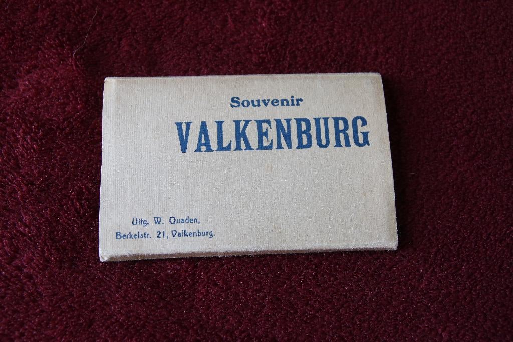Souvenir mapje met fotootjes van Valkenburg, Ophalen of Verzenden, Voor 1920, Limburg