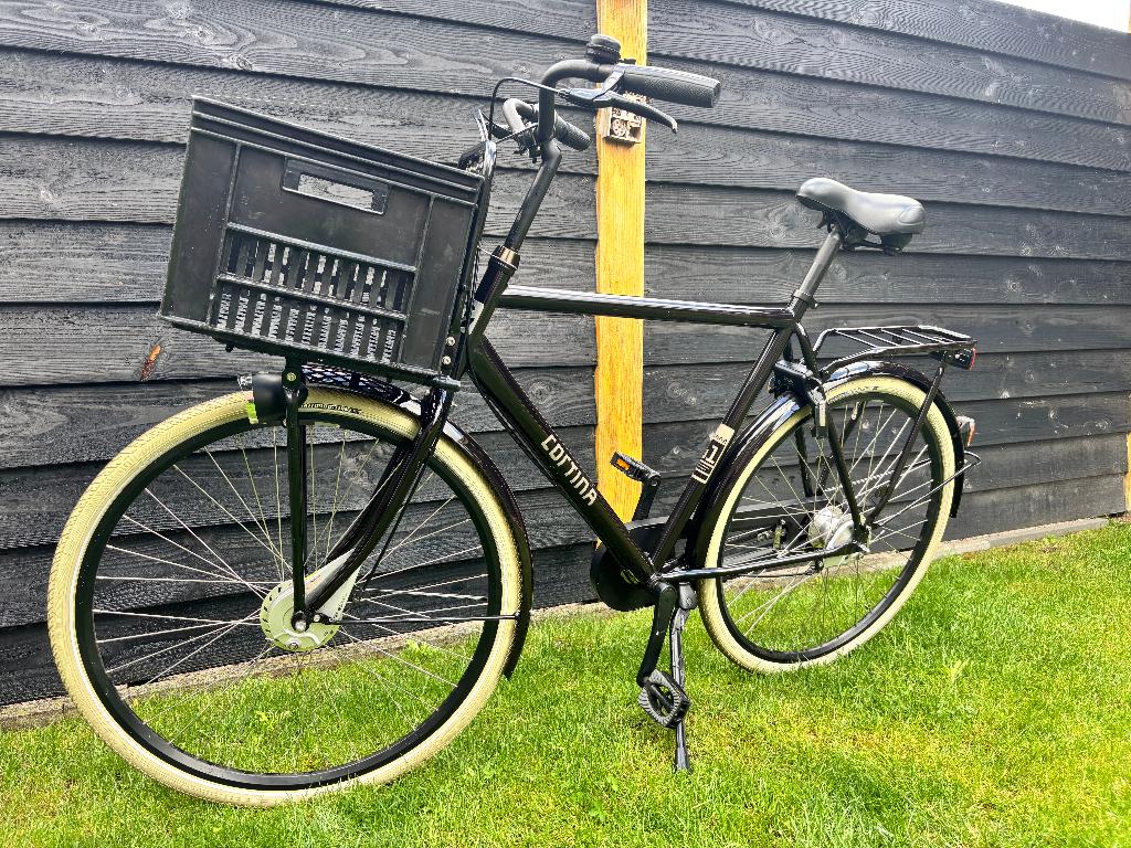 Cortina Herenfiets Maat L, Versnellingen, Zo goed als nieuw, 57 tot 61 cm, Trommelrem