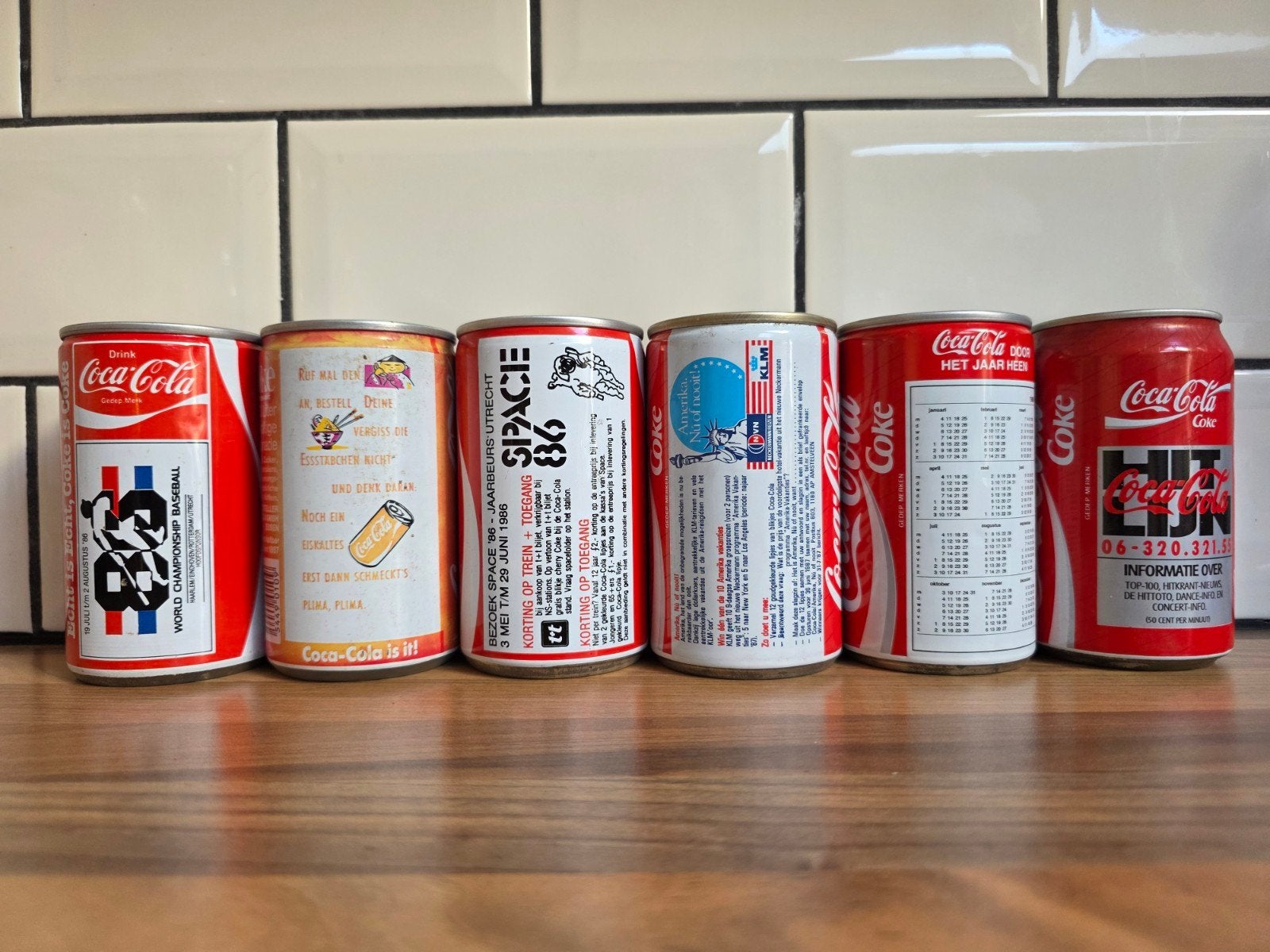 Vintage Coca-Cola blikjes - Zeldzame verzameling, Verzamelen, Ophalen of Verzenden, Gebruikt