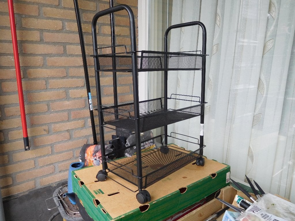keukentrolley, Ophalen, Zo goed als nieuw