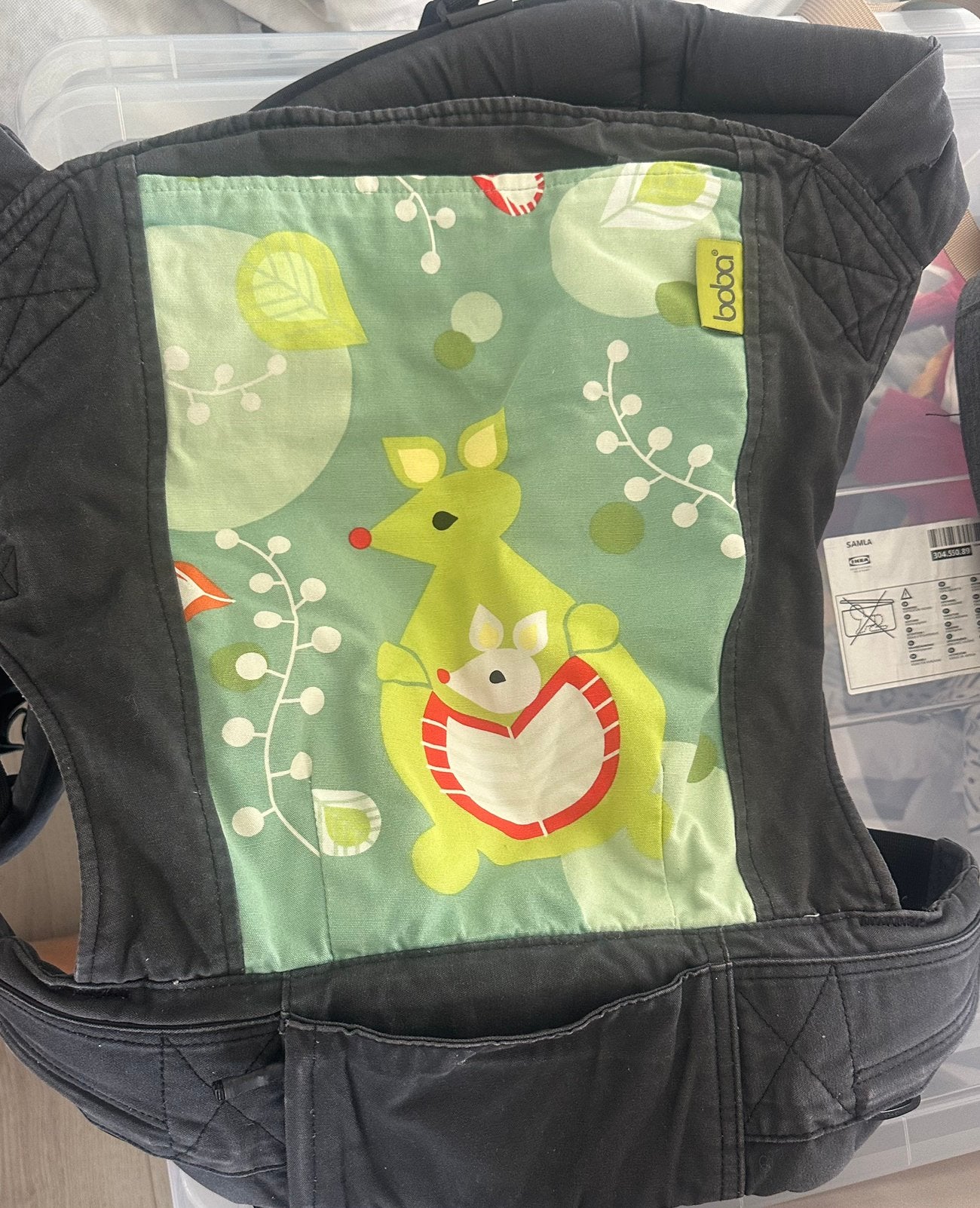 Boba 4G baby carrier with new born pillow, Overige merken, Ophalen of Verzenden, Zo goed als nieuw, Rug