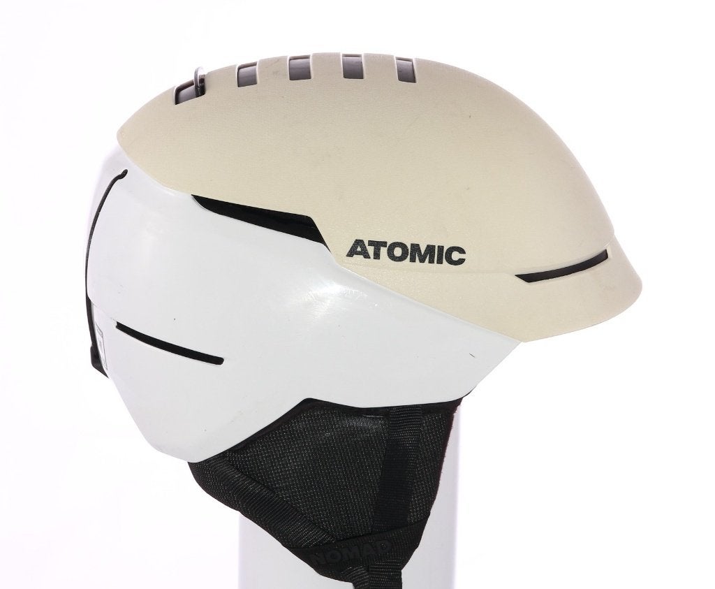 55 56 57 58 59 ski snowboard helm ATOMIC NOMAD 2023, White, Gebruikt, Verzenden, Overige typen, Carve