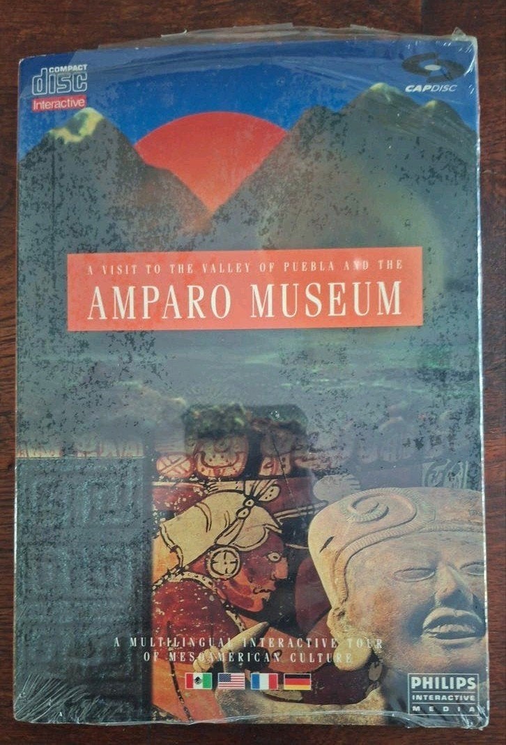 Philips CD-i:A Visit to the Valley of Puebla & Amparo Museum, Ophalen of Verzenden