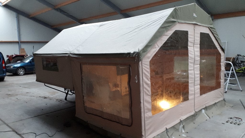 Klepper Piroschka 1972 klassieker, Caravans en Kamperen, Ophalen, Gebruikt, Tot en met 4