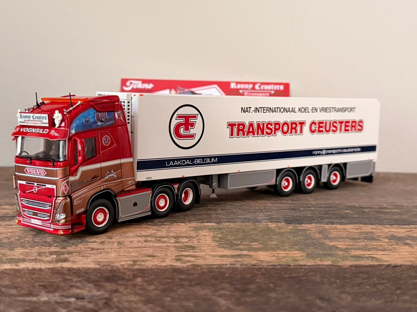 Tekno - Volvo FH5 Ronny Ceusters, Ophalen of Verzenden, Zo goed als nieuw, Bus of Vrachtwagen, Tekno