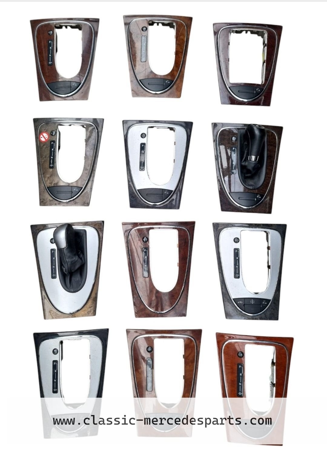 Houten afdekplaat voor middenconsole afwerking Mercedes w211, Gebruikt, -, Ophalen of Verzenden, -
