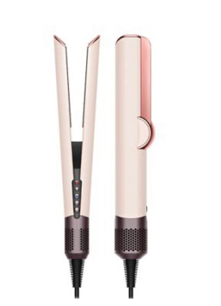 Dyson Airstrait Ceramic Pink/Rose Gold Wet to Dry Styler, Ophalen, Zo goed als nieuw, Krultang of Stijltang