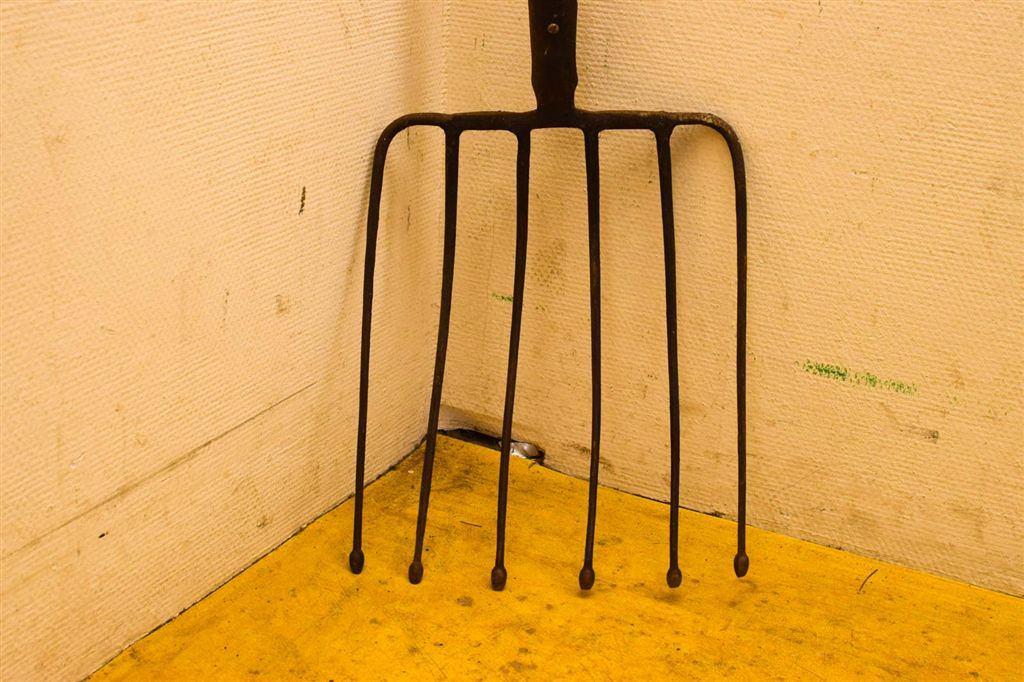 Aardappelrooi vork /hooivork 49978, Tuin en Terras, Hand-tuingereedschap, Ophalen of Verzenden, Gebruikt, Onkruidsteker