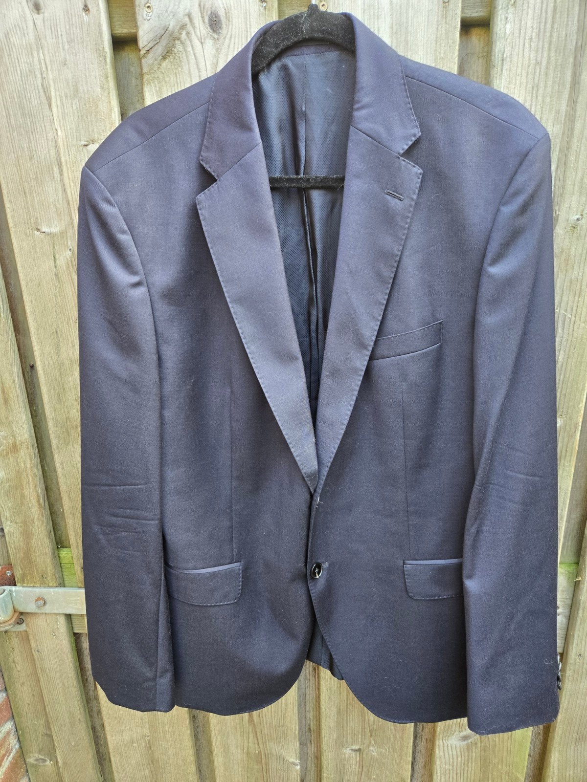Hugo Boss Guabello Colbert Kleur Blauw Maat 54, Kleding | Heren, Maat 52/54 (L), Blauw, Ophalen of Verzenden, Zo goed als nieuw