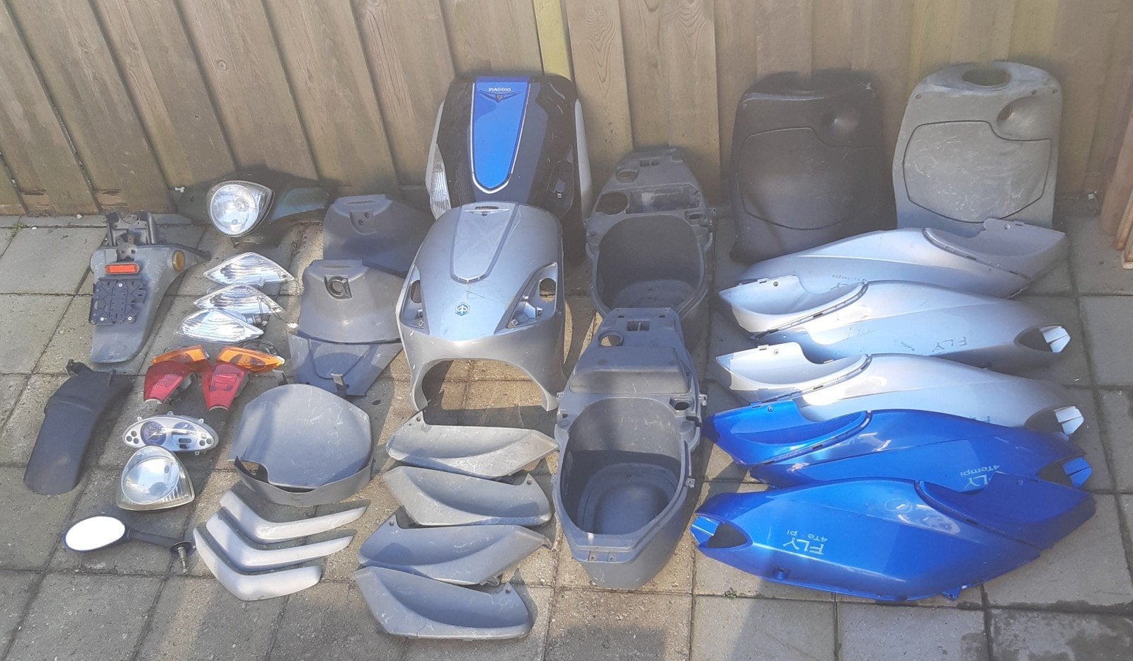 Te Koop Piaggio Fly Onderdelen Alles Gaat In Een Koop Weg, Ophalen, Gebruikt, Kap, Piaggio
