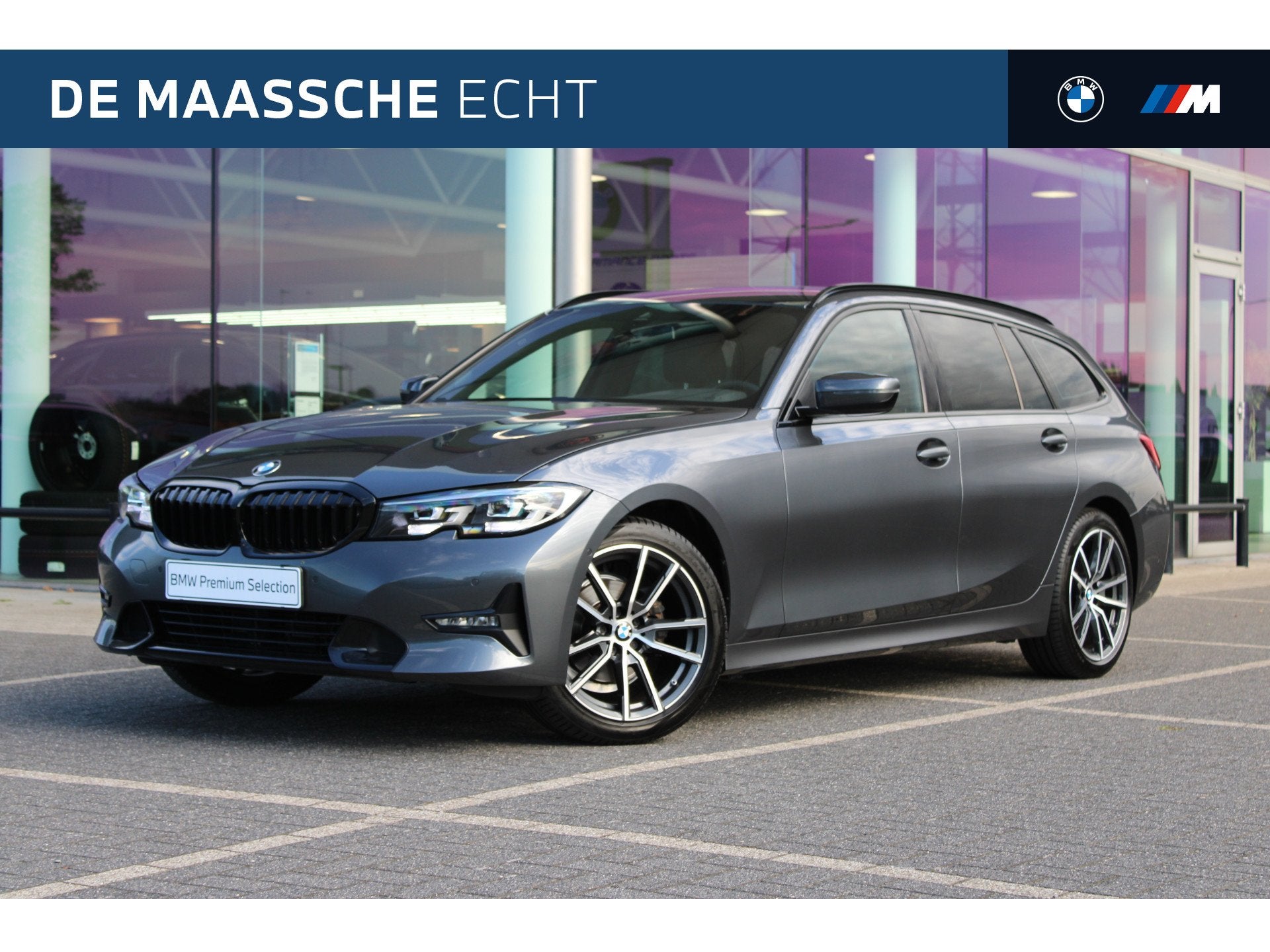 BMW 3 Serie Touring 318i Executive Sport Line Automaat / Tre, Auto's, Achterwielaandrijving, Gebruikt, Met garantie (alle), Leder en Stof