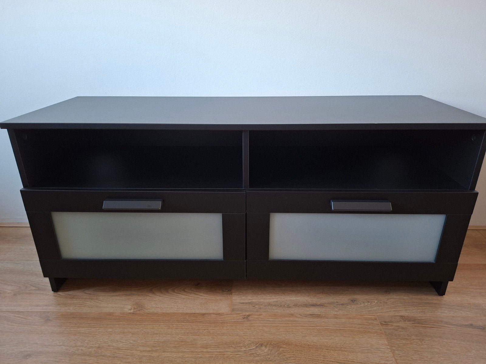 IKEA BRIMNES TV-meubel met lades - enkele beschadigingen, Ophalen, Gebruikt, 100 tot 150 cm, Minder dan 100 cm